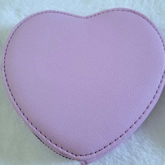 Juicy🍊 Couture "Orchid Bouquet"💐 Glam Heart❤ Zip Around Coin🪙 Purse - NWT - Picture 13 of 15